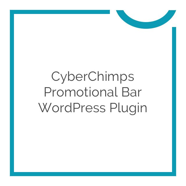 CyberChimps Promotional Bar
